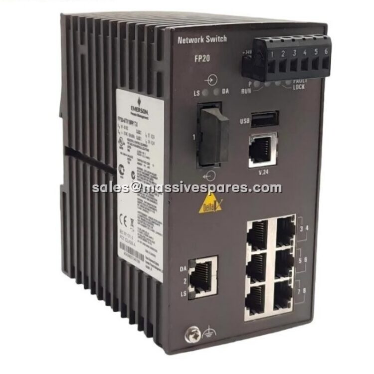 Emerson VE6022P1 工业以太网交换机